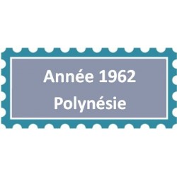 Polynésie Française - Année complète 1962 