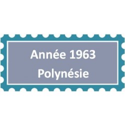Polynésie Française - Année complète 1963 