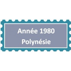 Polynésie Française - Année complète 1980 