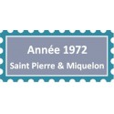 Saint Pierre et Miquelon - Année complète 1972 