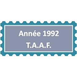TAAF - Année complète 1992 