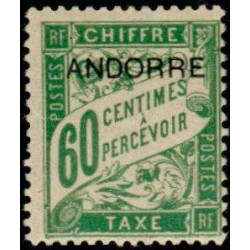 Andorre Français - Taxe 05 *