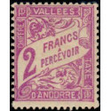 Andorre Français - Taxe 19 **