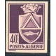 ALG266 - 175f - ** - Non dentelé A.GERBER Philatélie Timbre de France - Colonies - Dom tom