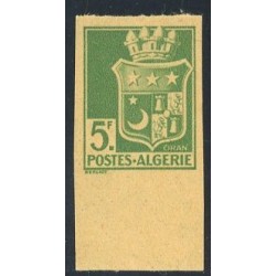 ALG302 - 183gb - ** - Vert sur jaune - Non dentelé 