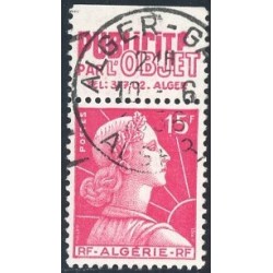 ALG457 - 329b - Obl - Publicite Par l'Objet - Maury 52