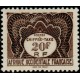 a.o.f T 001/010 * - Colonies Françaises - Afrique Occidentale Française - AOF - Taxe - A.GERBER PHILATELIE - Timbre