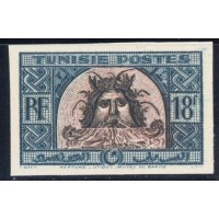TUN162 - 319 - ** - Essai de couleur bleu vert et marron 