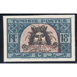 TUN162 - 319 - ** - Essai de couleur bleu vert et marron 