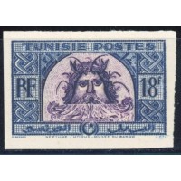 TUN163 - 319 - ** - Essai de couleur bleu et violet 