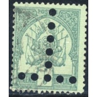 TUN252 - T3Aa - Obl - Fond ligné - T renversé