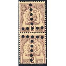 TUN265 - TA10c - ** - T renversé - TAN - Tête bêche 