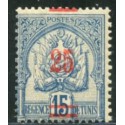 TUN013 - 28b - ** - Surcharge à cheval - 1 barre en haut 