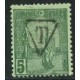 TUN022 - 31 - * - Surcharge T dans un triangle 
