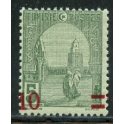 TUN063 - 96d - * - Surcharge à cheval horizontale
