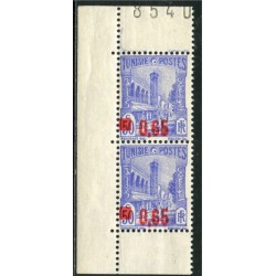 TUN083 - 182c - * - Paire de carnet avec bords blancs 
