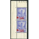 TUN083 - 182c - * - Paire de carnet avec bords blancs 