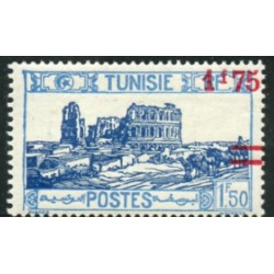 TUN088 - 184d - ** - Surcharge décalée vers le haut 