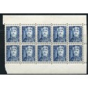 TUN215 - 395b - ** - 1/2 carnet avec bords blancs 