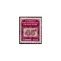 a.e.f. T 006 ** - Colonies Françaises - Afrique Equatoriale Française - AEF - Taxe - A.GERBER PHILATELIE - Timbre