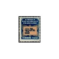 a.e.f. T 010 ** - Colonies Françaises - Afrique Equatoriale Française - AEF - Taxe - A.GERBER PHILATELIE - Timbre