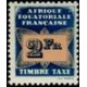a.e.f. T 010 ** - Colonies Françaises - Afrique Equatoriale Française - AEF - Taxe - A.GERBER PHILATELIE - Timbre