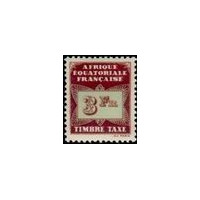 a.e.f. T 011 ** - Colonies Françaises - Afrique Equatoriale Française - AEF - Taxe - A.GERBER PHILATELIE - Timbre