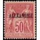 alex 015 * - Colonies Françaises - Alexandrie - Poste - A.GERBER PHILATELIE - Timbre