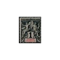 cong 012 ** - Colonies Françaises - Congo - Poste - A.GERBER PHILATELIE - Timbre