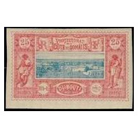 cdso 012 * - Colonies Françaises - Cote des Somalis - CDS - Poste - A.GERBER PHILATELIE - Timbre