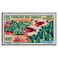 cdso A 034 * - Colonies Françaises - Cote des Somalis - CDS - Poste Aérienne - A.GERBER PHILATELIE - Timbre