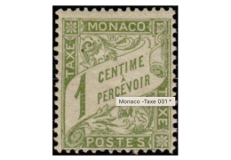 Timbres-taxe de Monaco : collectionnez les émissions fiscales rares de la Principauté